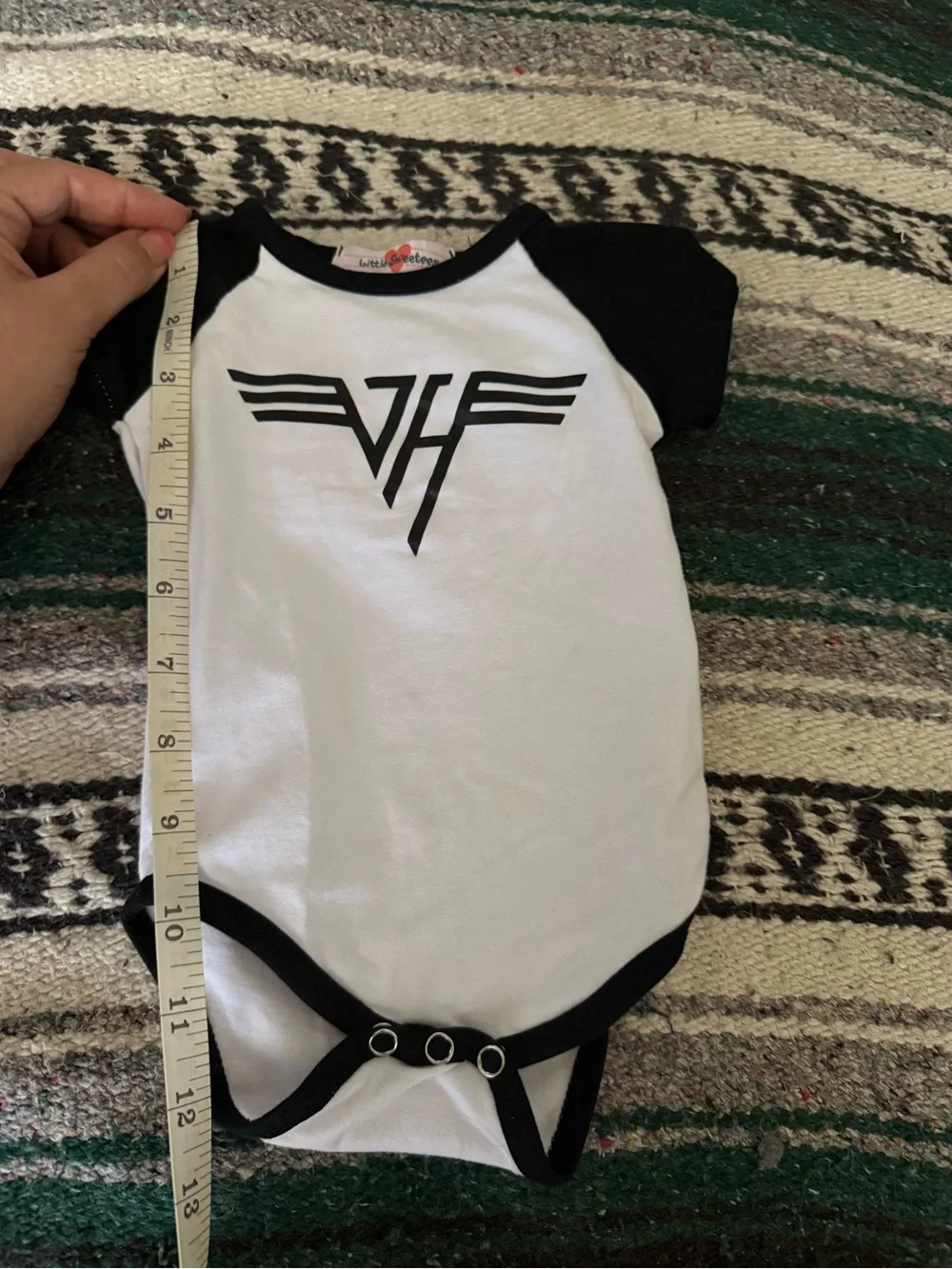 Van Halen newborn onesie